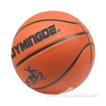 Custom logo and design rubber basketball